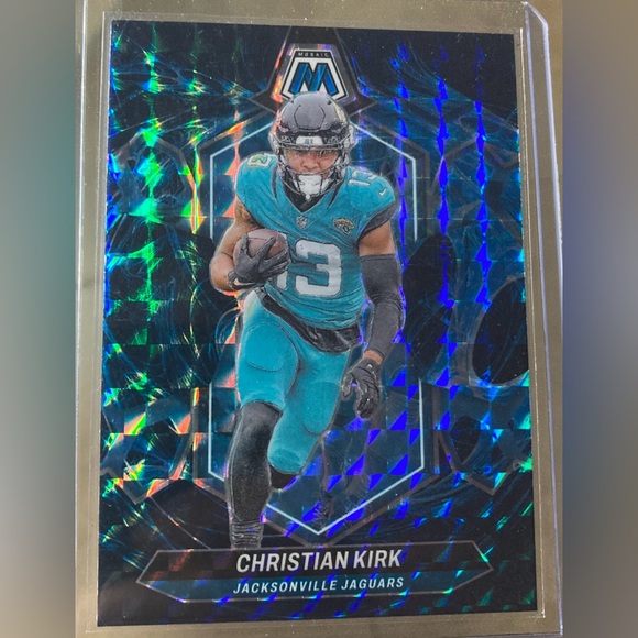 2024 Panini Mosaic - Christian Kirk #101 Genesis Mosaic Prizm SSP Case hit Card - Picture 3 of 3